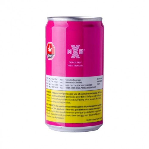 XMG - XMG, Tropical Fruit, 10mg THC, High THC Beverage