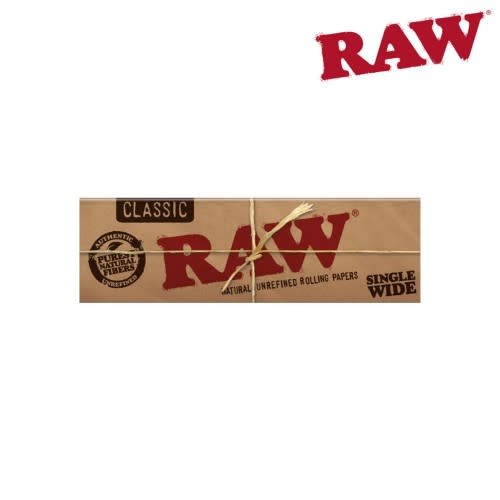 RAW Classic Single Wide Papers Double Window
