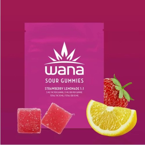 STRAWBERRY LEMONADE 1:1 SOUR GUMMIES 2PC - 9