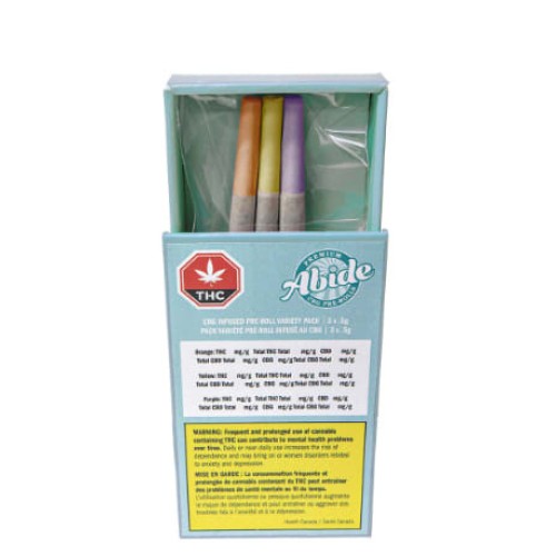 CBG Infused Pre-Roll Variety Pack