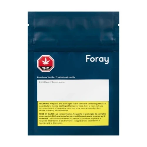 Foray - Raspberry Vanilla  Chews
