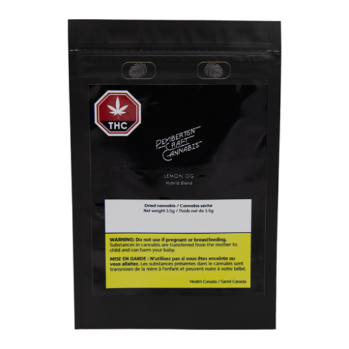 Pemberton Craft Cannabis - Lemon OG