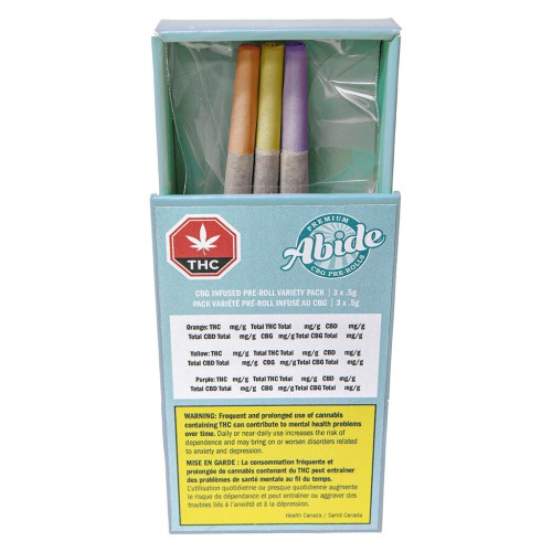 CBG Infused Pre-Roll Variety Pack