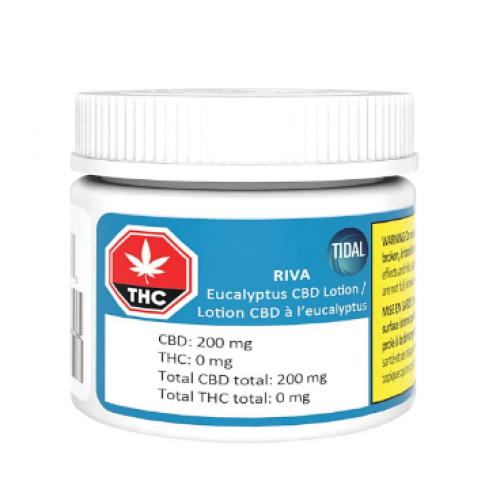 Riva Eucalyptus CBD Lotion