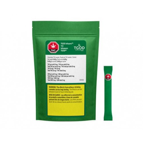 Dissolvable 10 MG THC Powder