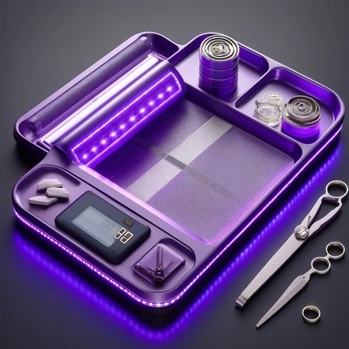 LED Rolling Tray