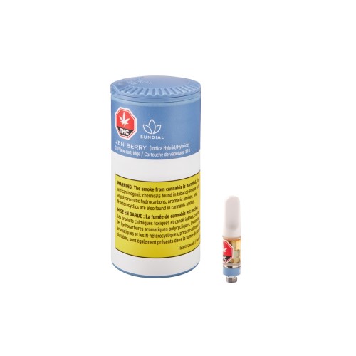 Zen Berry 0.5 g Vape Cartridge image 2
