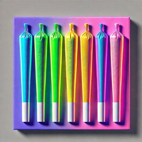 Rave Rollers - Assorted Neon Papers