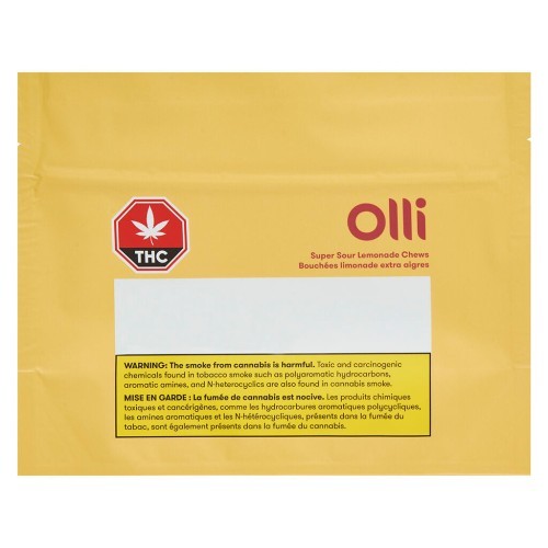 Olli O's - Sour Grape & Strawberry THC/CBC/CBD